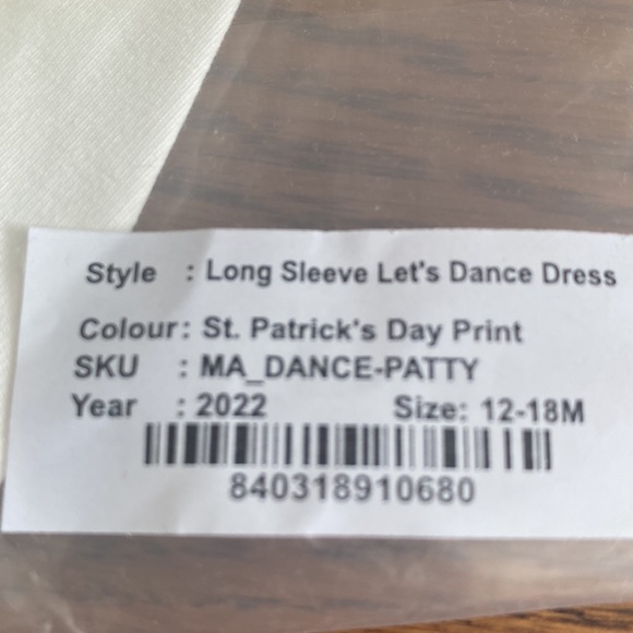 Monica and Andy Lets Dance Dress - Picture 3 of 3